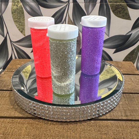 Source Unknown Other - Handmade glittered medicine bottles